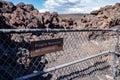 Sign reminds park visitors of the fragile natural resources of the Craters of the Moon National Monument volcanic rock. Taken at