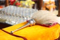 Chaur sahib a Sikh religion ceremonial whisk Royalty Free Stock Photo