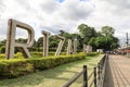 Sign at Rizal Park