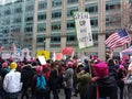 Womens March, Speak Up and Unite!, Washington, DC, USA Royalty Free Stock Photo