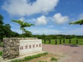 Sign of the Sheding Natural Park in Kenting National Park Royalty Free Stock Photo