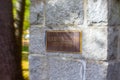 Sign for Sleepy Hollow Public Cemetary in Concord, MA