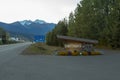 The sign of Smithers in Northern BC