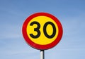 30 sign