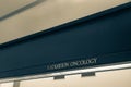 Sign stating Radiation Oncology Royalty Free Stock Photo