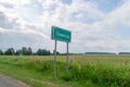 Sign of Szwecja vilage in Poland.