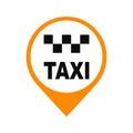 Sign Taxi, service icon Ã¢â¬â vector