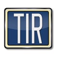 Sign TIR Royalty Free Stock Photo