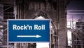 Sign to Rockn Roll Royalty Free Stock Photo