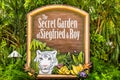 Sign to Siegfried and Roy Secret Garden Royalty Free Stock Photo