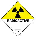 Sign of transported hazardous substances