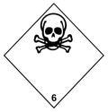 Sign of transported hazardous substances