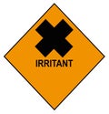 Sign of transported hazardous substances