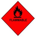 Sign of transported hazardous substances