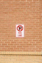 No Parking Fire Lane