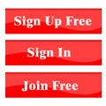 Sign Up button