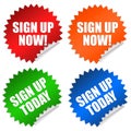 Sign up register