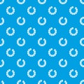 Sign waiting download on internet pattern seamless blue