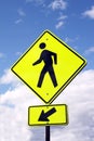 Sign - WATCH PEDESTRIANS