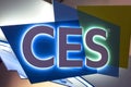 Sign Welcomes Visitors to 2019 CES