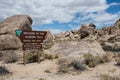 LONE PINE, CALIFORNIA: Sign welcoming visitors to the Alabama Hills Recreation Area. This protected area is known