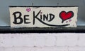 Sign In Window Urges People to Be Kind