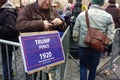 Vote Sign, Trump, Make America Vote Again, Women`s March, NYC, NY, USA
