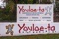 Sign of Youloe-ta Indigenous Development Association in Newcastle, Australia