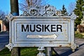 Sign in Zentralfriedhof, Wien