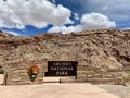 Signage of the Arches National Park, Utah