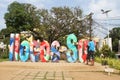 Signage of Ilocos Sur Royalty Free Stock Photo