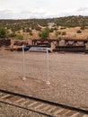 Signage for Lamy New Mexico Royalty Free Stock Photo