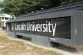 Signage for Lincoln University, New Zealand