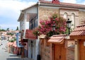 Signakhi - town in east of Kahetia, in 30 kms., to east from district centre Telavi Royalty Free Stock Photo