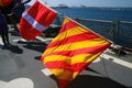 Signal flags of the USS Gridley