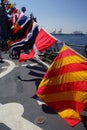 Signal flags of the USS Gridley