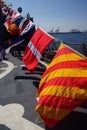 Signal flags of the USS Gridley