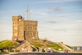 Signal Hill National Historic Site, St John`s, Newfoundland, Can Royalty Free Stock Photo