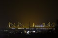 Signal Iduna Park at Night Royalty Free Stock Photo