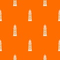 Signal pattern vector orange