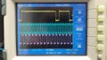 Oscilloscope data analysis waveform digital signal