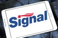 Signal toothpaste logo Royalty Free Stock Photo