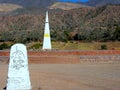 The signal of the Tropico del Capricorno, Argentina Royalty Free Stock Photo