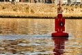 Signaling beacon on the Douro River in Porto