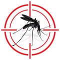 Signaling, mosquitoes with mosquito target. mira signal