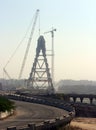 Signature Bridge getting constructed in New Delhi