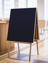 Signboard Stand Chalkboard Frame Restaurant Shop Menu Royalty Free Stock Photo