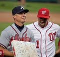 Signed Basepad--Celebrating Chipper Jones