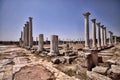 Significant historical ruins of Salamis, northern Cyprus Royalty Free Stock Photo