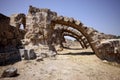 Significant historical ruins of Salamis, northern Cyprus Royalty Free Stock Photo